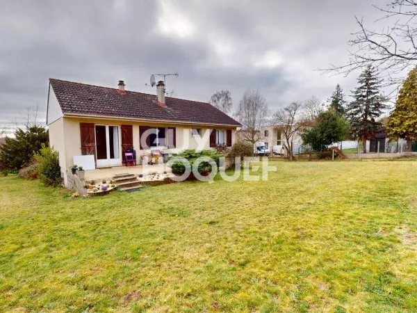 Plain-pied lumineux avec sous-sol total sur 845 m² de terrain - DPE B