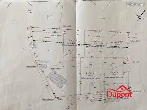 Terrain 1132 m² Morembert