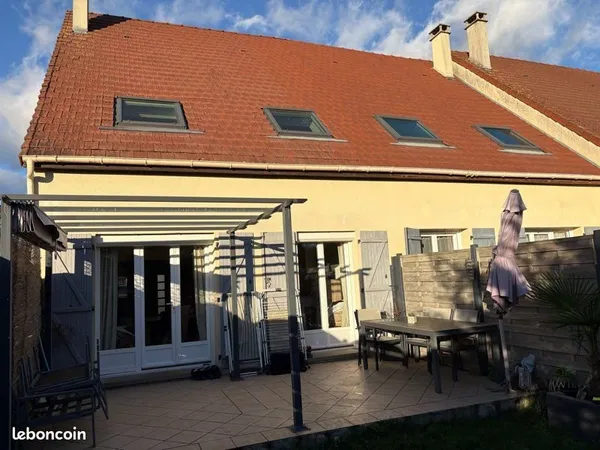 Maison mitoyenne 3 chambres