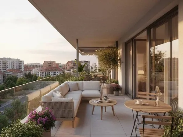 Appartement 3 pièces 60 m²