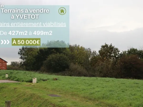 Terrains à bâtir YVETOT