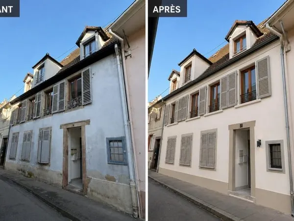 Duplex entièrement rénové - Centre de Sélestat - 68 m² au sol