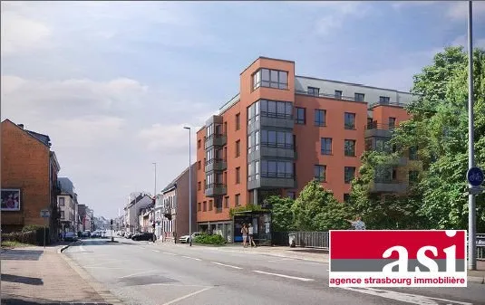 3 pièces neuf avec terrasse ouest et parking