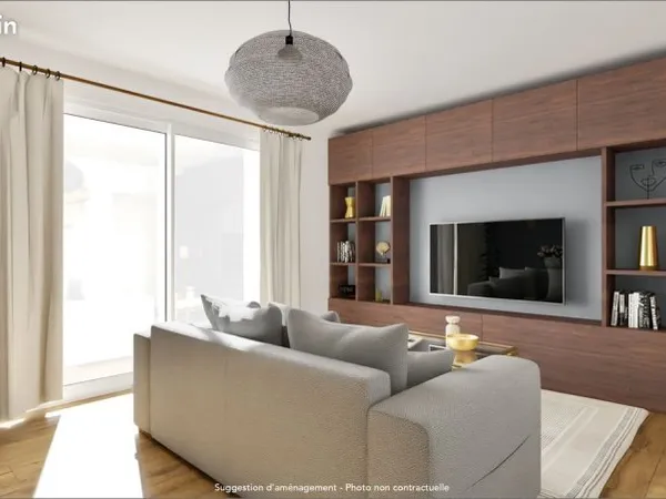Appartement 3 pièces 54 m²