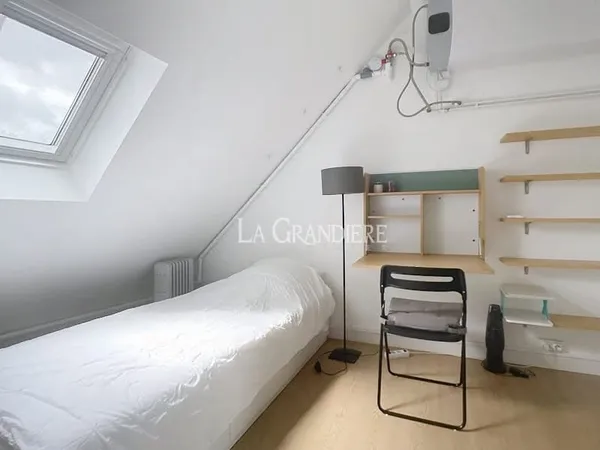 Chambre 1 pièce 7 m²