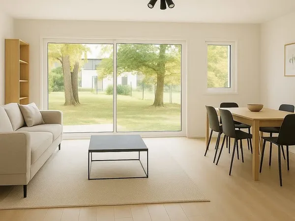 Appartement T3 en rez de jardin