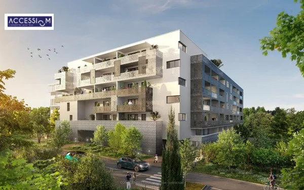 T3 neuf en R+2 - Résidence Carré Renaissance - Montpellier