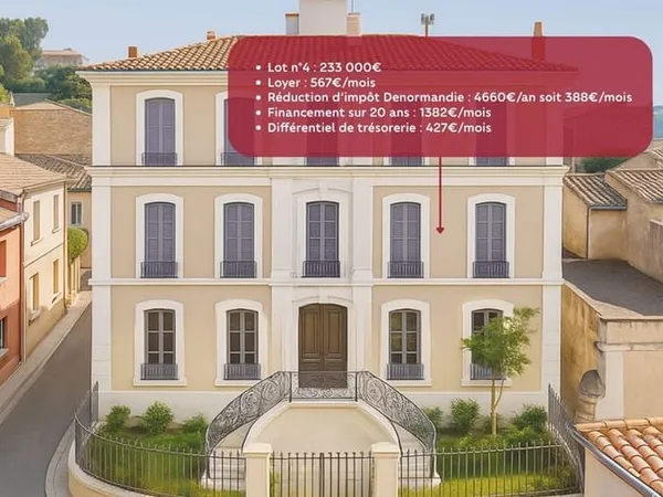 Appartement 2 pièces 34 m²