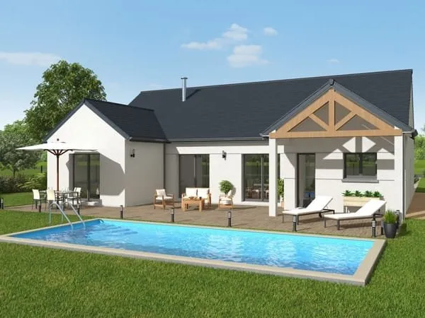 Projet de construction d'une maison 108 m² avec terrain à DINAN (22)