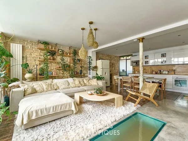 Ancienne boutique repensée en loft - Clignancourt - Jules Joffrin