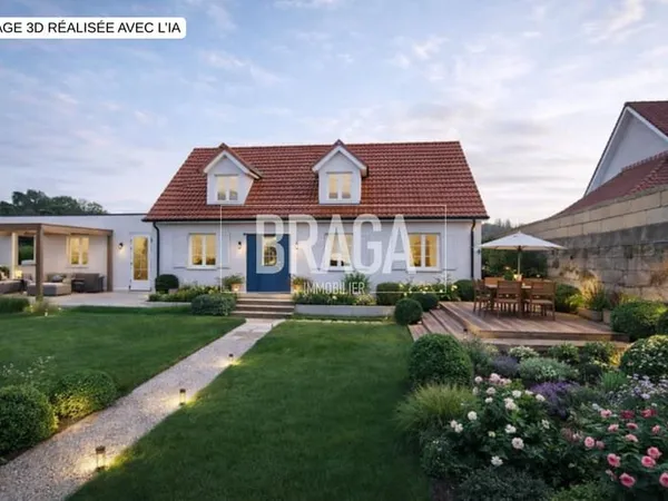 Maison à rénover + Terrain Constructible et/ou Divisible + Hangar 300m2 - TRÈS RARE SUR LE SECTEUR