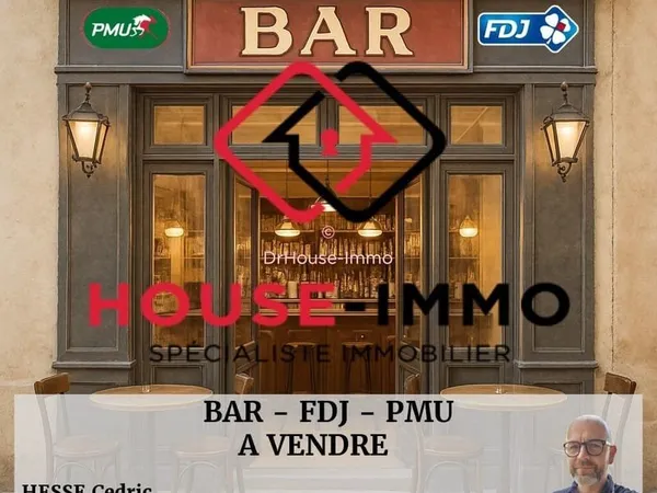 Charmant Commerce Bar-PMU-FDJ de 100m² avec terrasse et garage à Doué-la-Fontaine