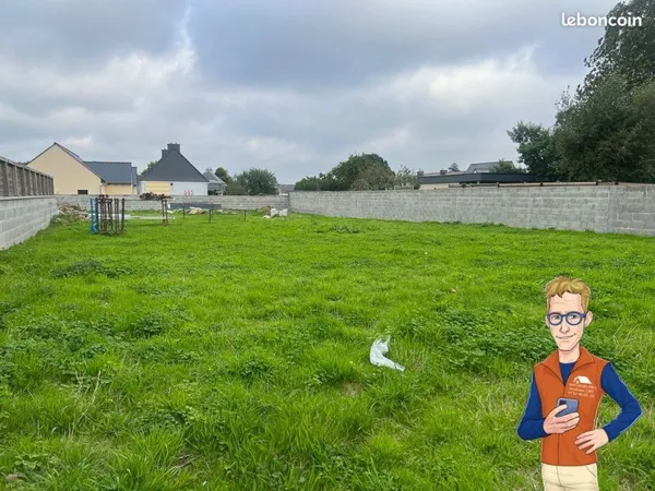 Terrain 1375 m² Lannion