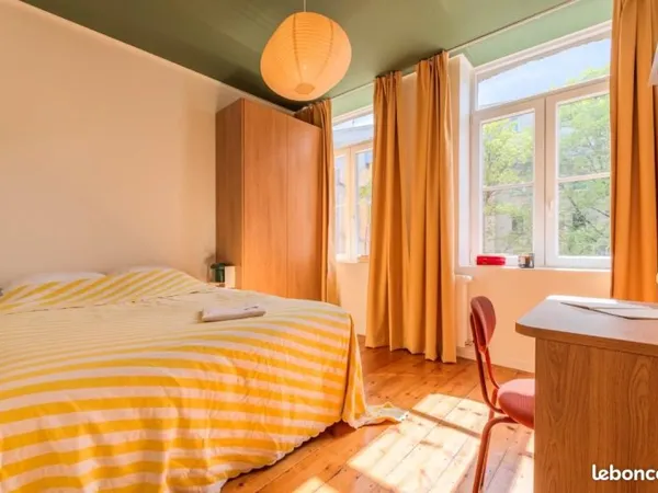 Chambre 2 pièces 50 m²