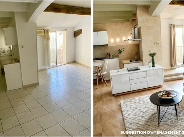 Maison de Village 3 pièce(s) 70 m2 Terrasse et parking Mauguio