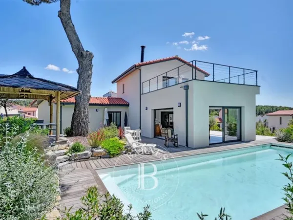 castelnau-le-lez - villa contemporaine de 2022 avec piscine et v