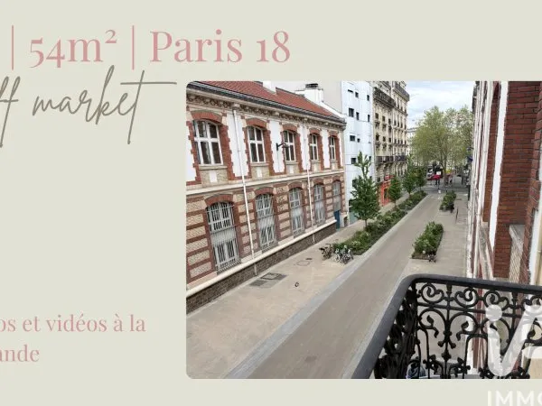 Appartement 3 pièces 54 m²