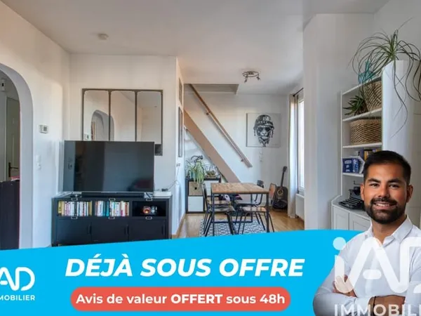 Vente Duplex 3 pièces