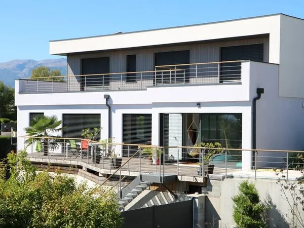 Villa contemporaine de 2020 - magnifique vue Mont Blanc