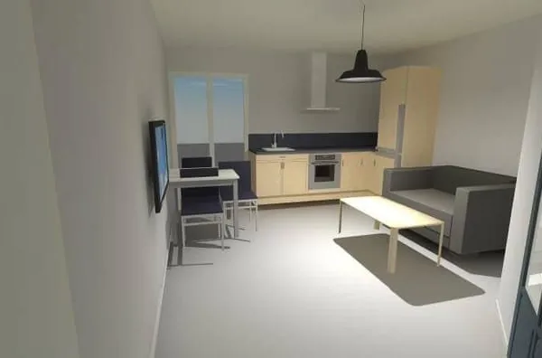 Appartement 2 pièces 33 m²