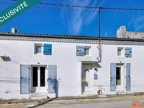 Maison charentaise rénovée - calme et charme à 5 km des plages