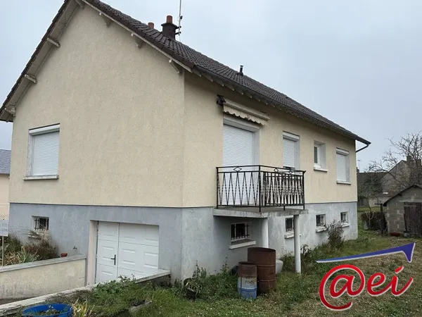 Maison type 4 sur sous-sol 790 m² de terrain