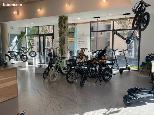 Fonds de commerce Magasin vélos électriques / trottinettes - rentable - clé en main - salarié