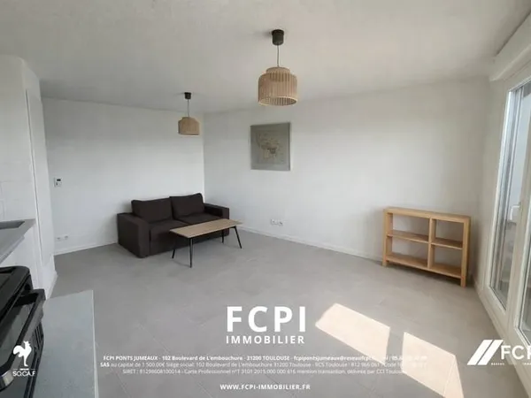 Appartement deux pièces - 43m2 - CENON