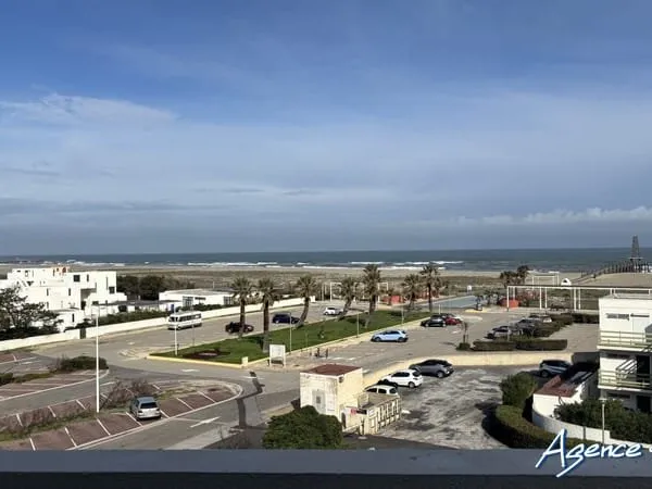 Très belle vue mer, pour cet appartement T3 terrasse