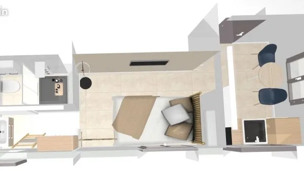 Appartement Location La Trinité   650€
