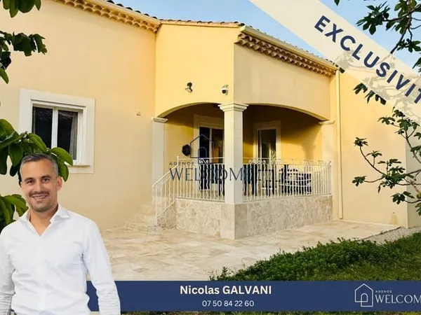Maison de Plain pied avec garage