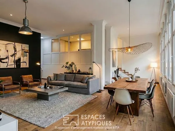 Loft dans un ancien local commercial