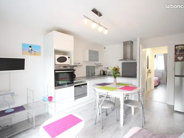 Appartement 2 pieces 31 m2 au sol face a la mer