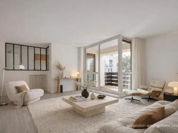 Appartement 4 pièces avec loggia et parking