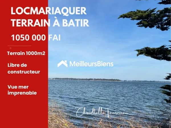 Terrain 1 068 m² Locmariaquer
