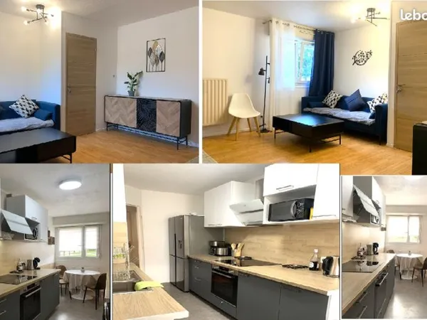 Colocation F6 - 85M2 lumineux, 5m a pied d'Artem, parc Saint Marie, thermale