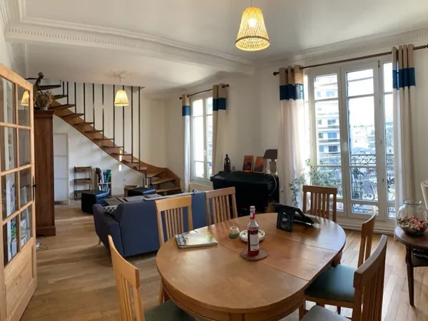 Loue duplex 76m² - 4 pièces - Boulogne-Billancourt