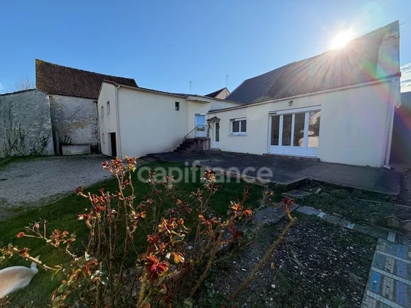 Maison à vendre 3/4 pièces BASSOU (89) de 107 m2 Terrain Garage
