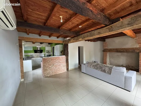 Maison de village meublée - 3 chambres - 100 m²