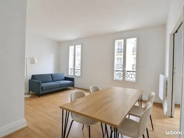 Loue appartement 3 pièces meublé - 75 m² - Rue de Tocqueville, Paris 17