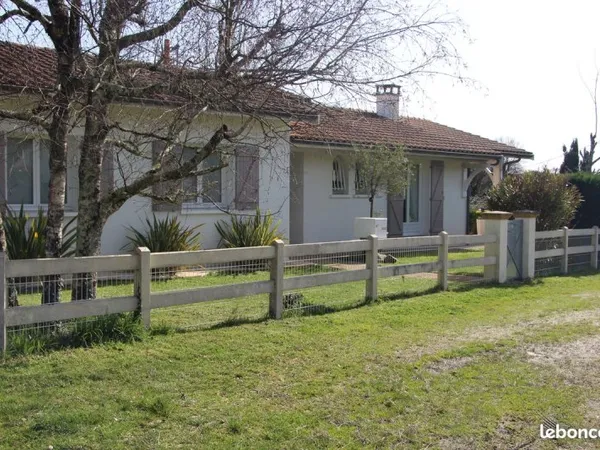 🏡 MAISON FAMILIALE A VENDRE 100 m² - 3 CHAMBRES - JARDIN 960 m² - CALME ABSOLU - SAINT-MÉDARD-EN-JAL