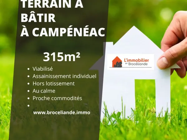 Terrain en individuel 315 m²