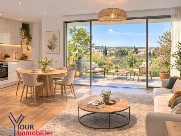 Appartement 2 pièces 45 m²