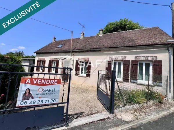 Maison de village T4 avec 2 chambres de plain pied