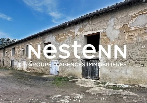A vendre: Plateau duplex avec terrain à rénover entièrement- 69220 DRACE