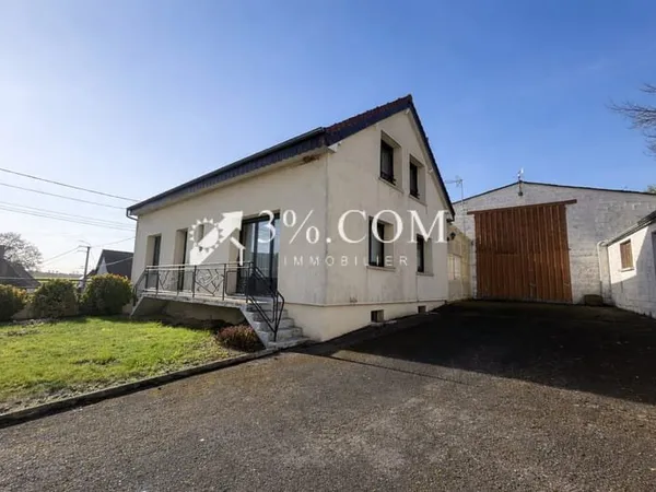 Secteur Quesnoy le Montant : Maison 114 m2 5 CH sur 675m2 -