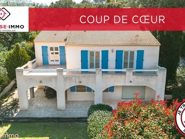 Maison 199 m² -Domaine privé- 5 pièces + 3 pièces- jardin, garage - Cogolin