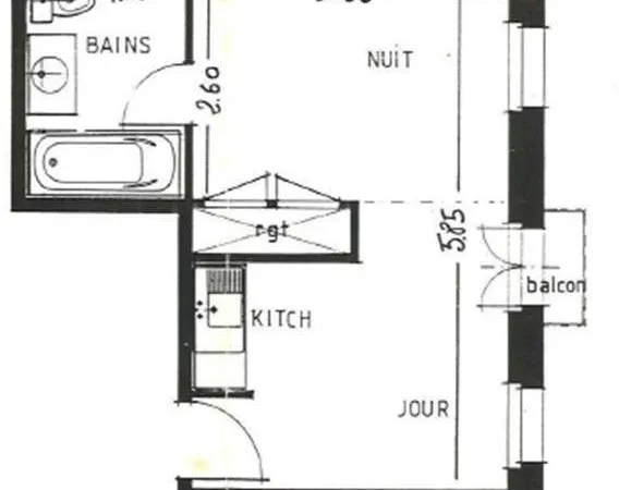 Appartement 1 pièce