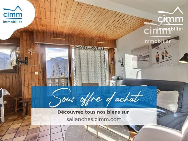 VENTE APPARTEMENT AU PIED DE LA TELECABINE 74300 LES CARROZ D'AR