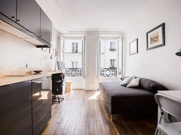 Studio 1 pièce 21 m²